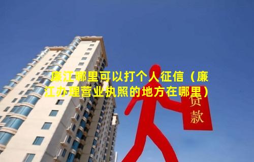 廉江哪里可以打个人征信（廉江办理营业执照的地方在哪里）