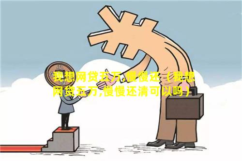 我想网贷五万,慢慢还（我想网贷五万,慢慢还清可以吗）